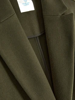 Mujer Primark Abrigos Y Chaquetas|Abrigo Clásico De Botonadura Simple