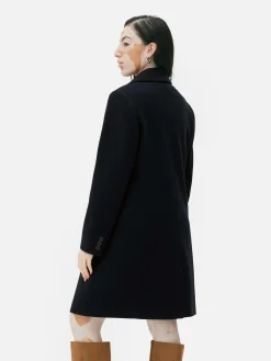 Mujer Primark Abrigos Y Chaquetas|Abrigo Con Botonadura Sencilla