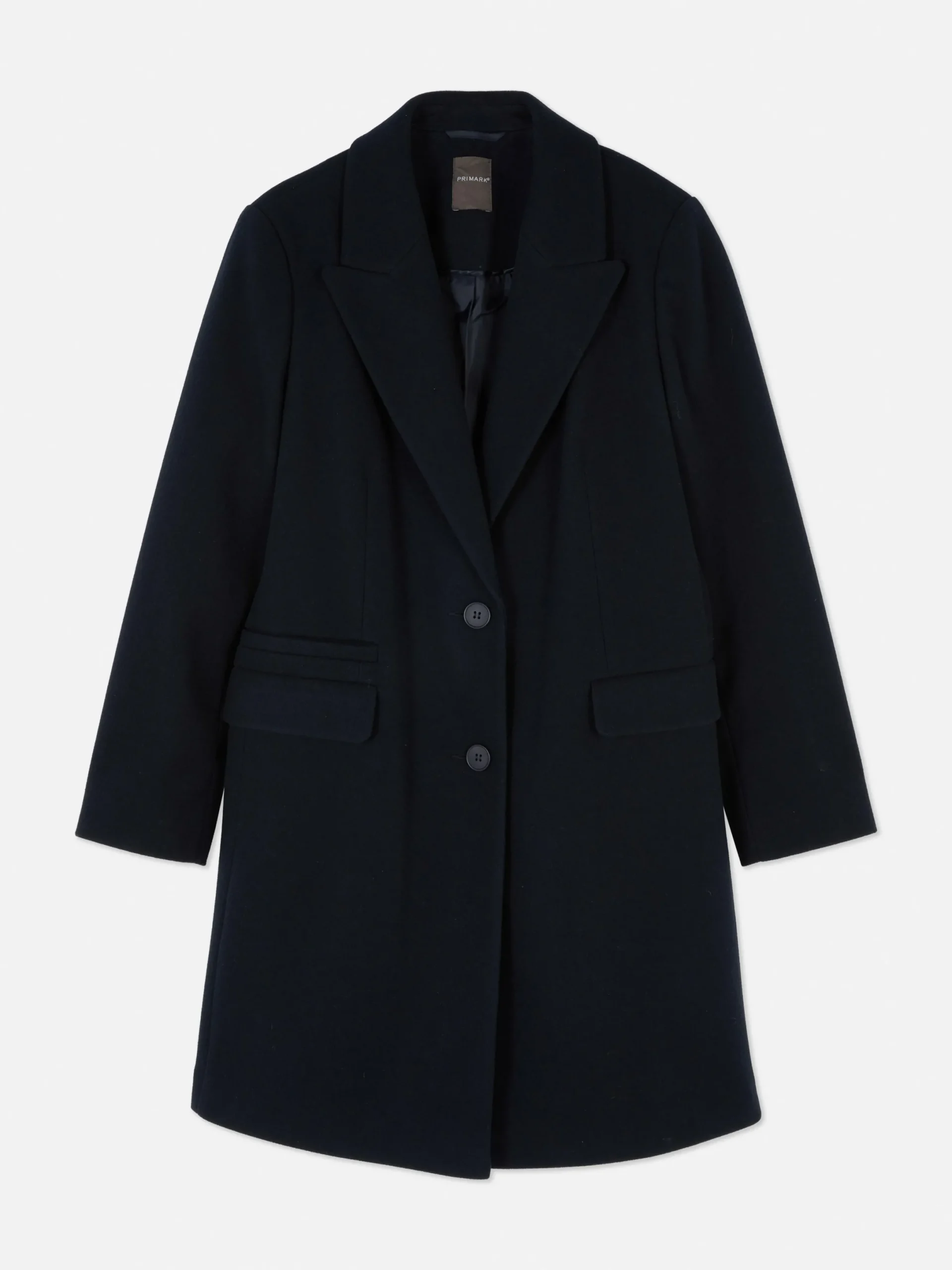 Mujer Primark Abrigos Y Chaquetas|Abrigo Con Botonadura Sencilla