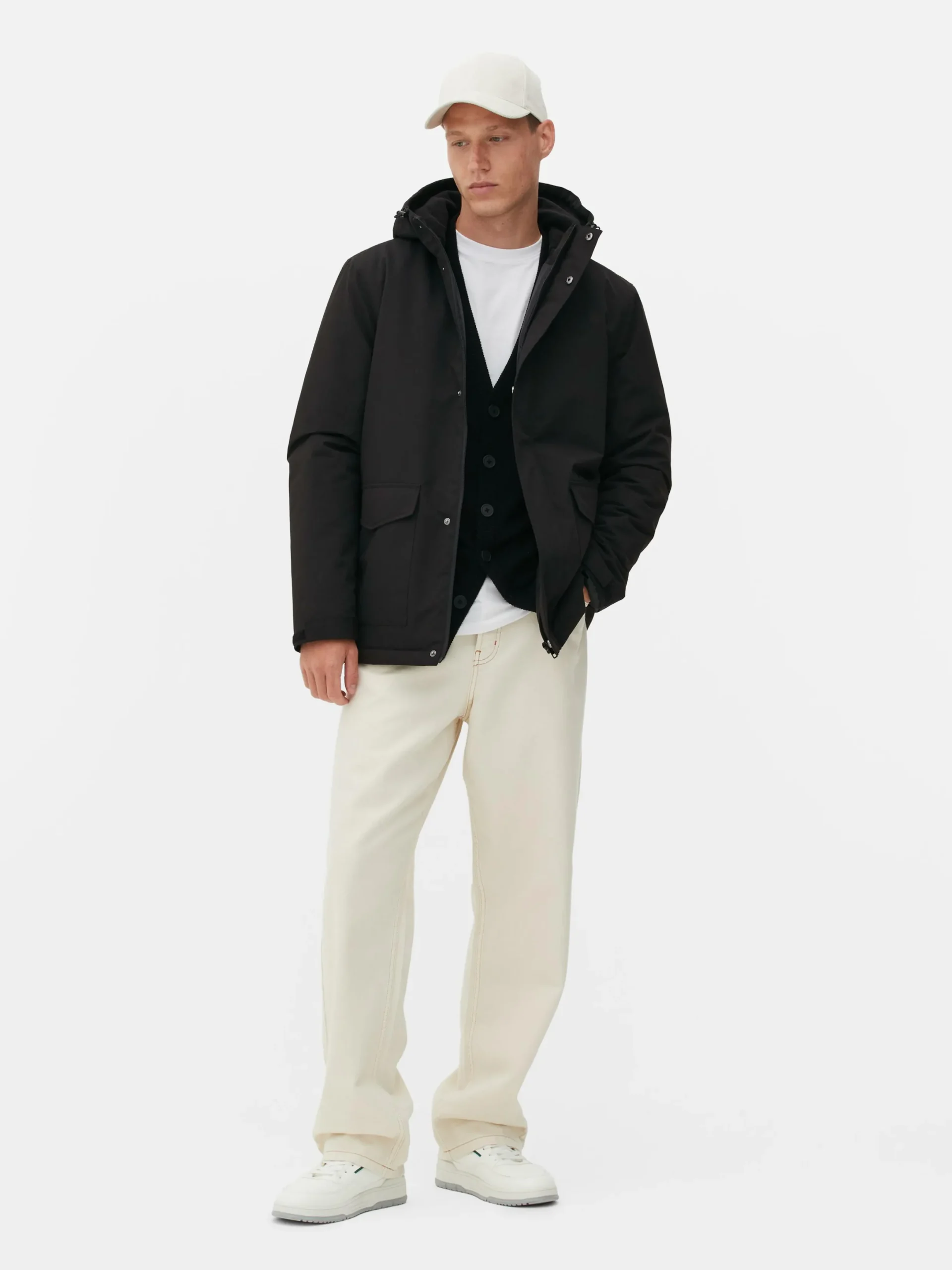 Hombre Primark Abrigos Y Chaquetas|Abrigo Corto Acolchado