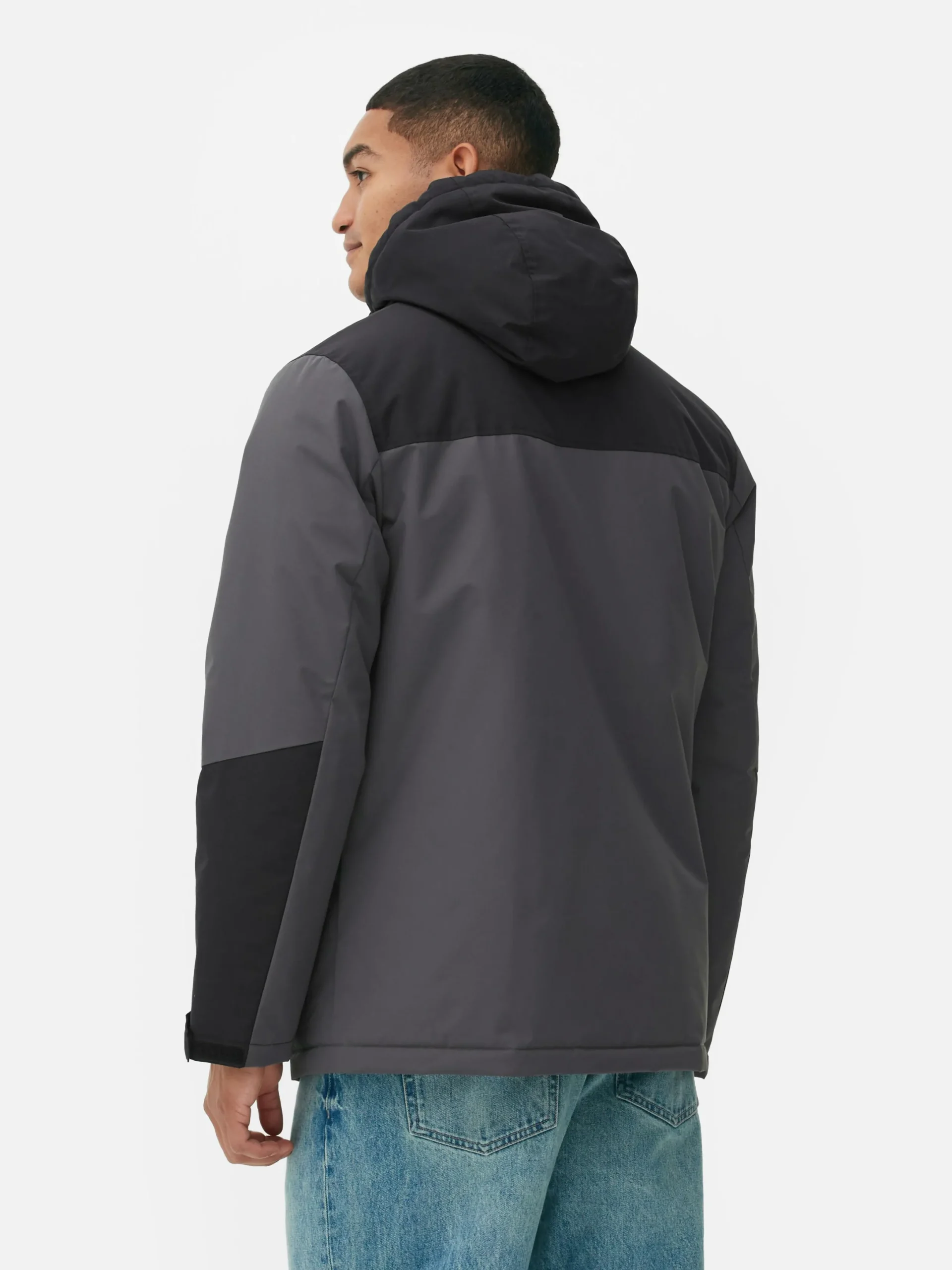 Hombre Primark Abrigos Y Chaquetas|Abrigo Corto Bicolor