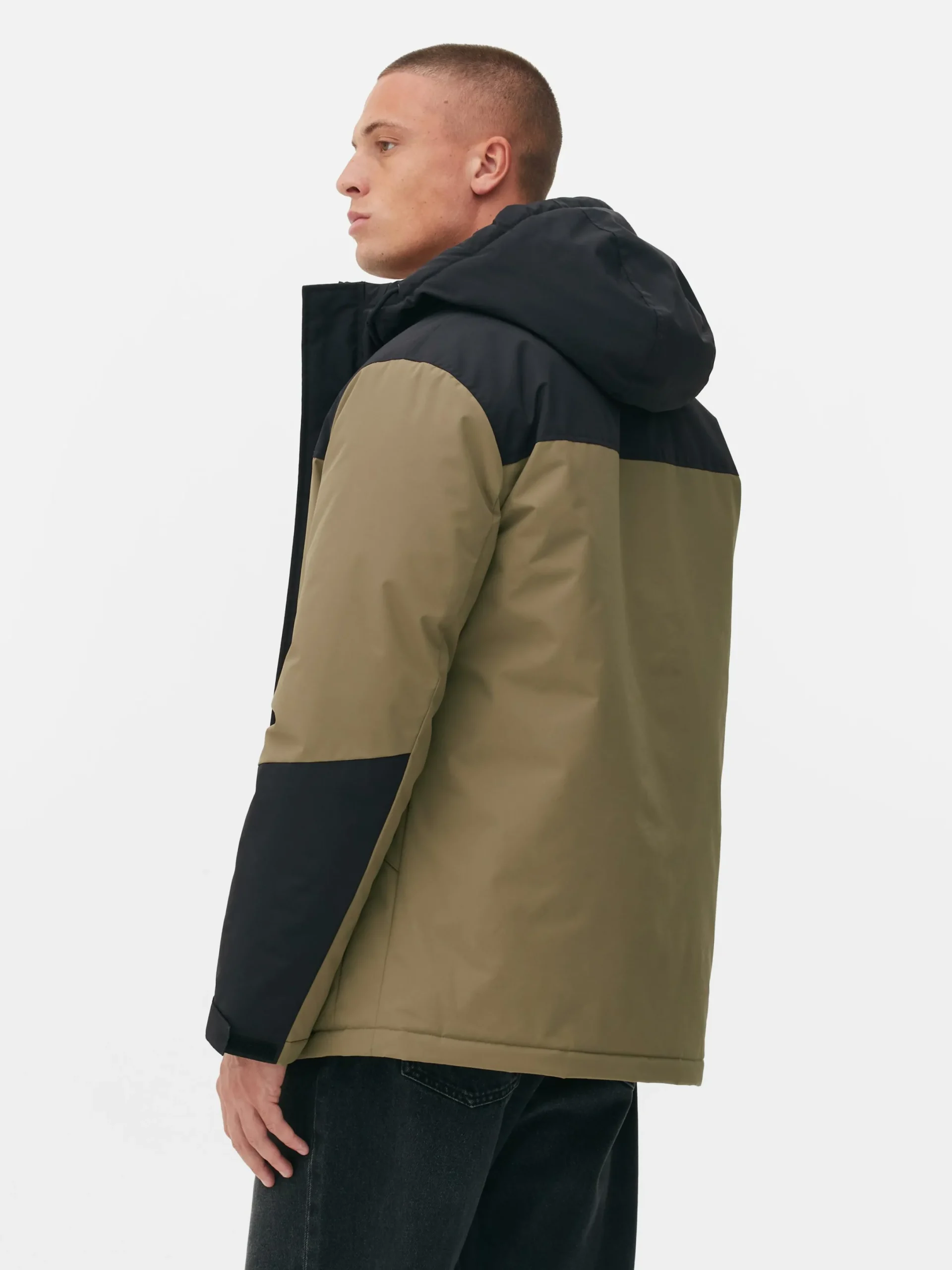 Hombre Primark Abrigos Y Chaquetas|Abrigo Corto Bicolor