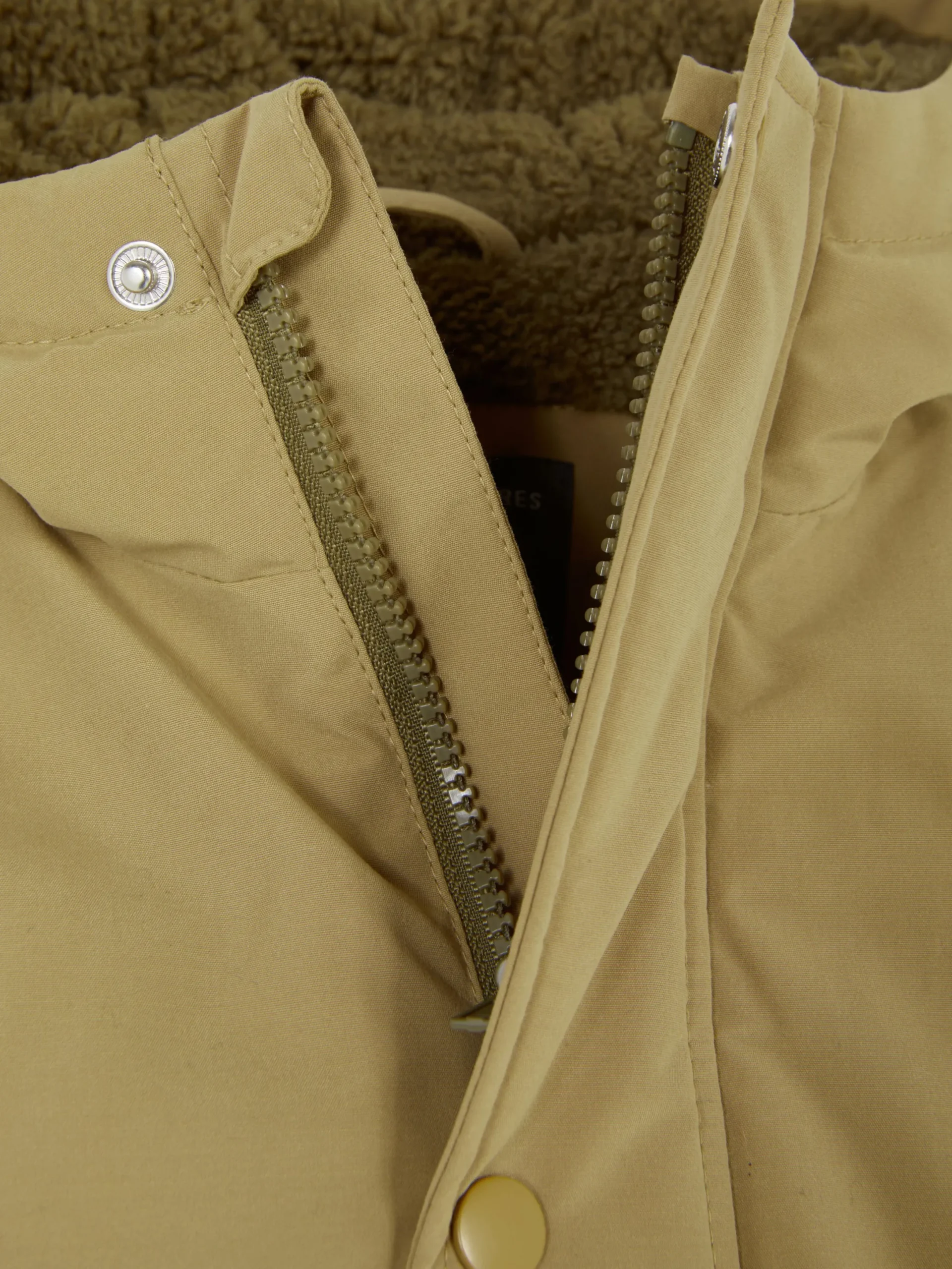 Niños Primark Abrigos Y Chaquetas|Abrigo De Botones Con Forro Mullido