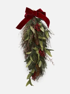 Primark Plantas Y Flores Artificiales|Adorno Navideño De Hojas