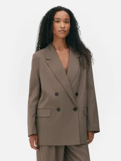 Mujer Primark Blazers|Americana De Doble Botonadura Para Combinar