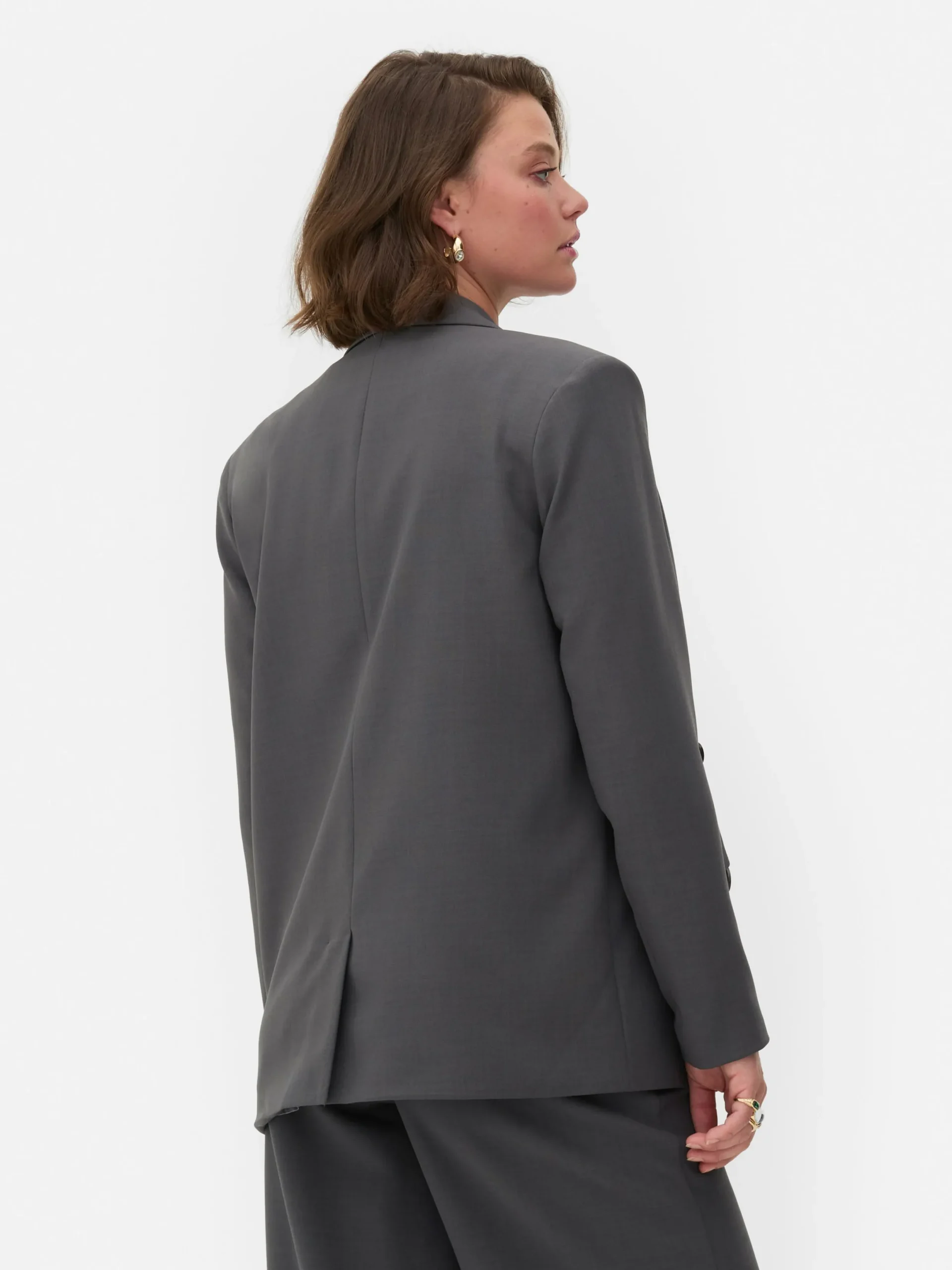 Mujer Primark Blazers|Americana De Doble Botonadura De Rita Ora