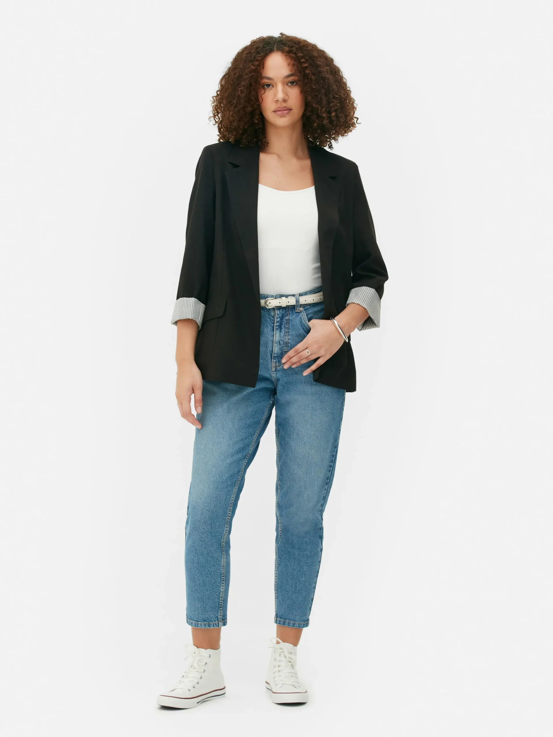 Mujer Primark Blazers|Americana De Vestir Abierta