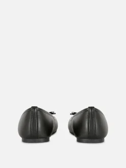 Niños Primark Zapatos Planos|Bailarinas Con Detalle De Lazo