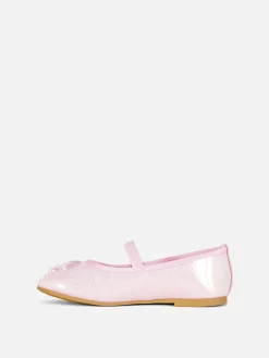 Niños Primark Zapatos Planos|Bailarinas Con Purpurina De Minnie Mouse De Disney