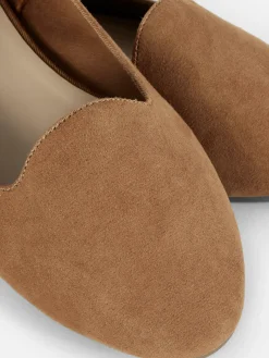 Mujer Primark Zapatos Planos|Bailarinas De Ante Sintético