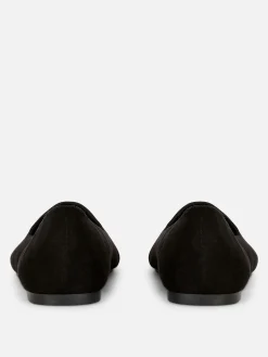 Mujer Primark Zapatos Planos|Bailarinas De Ante Sintético