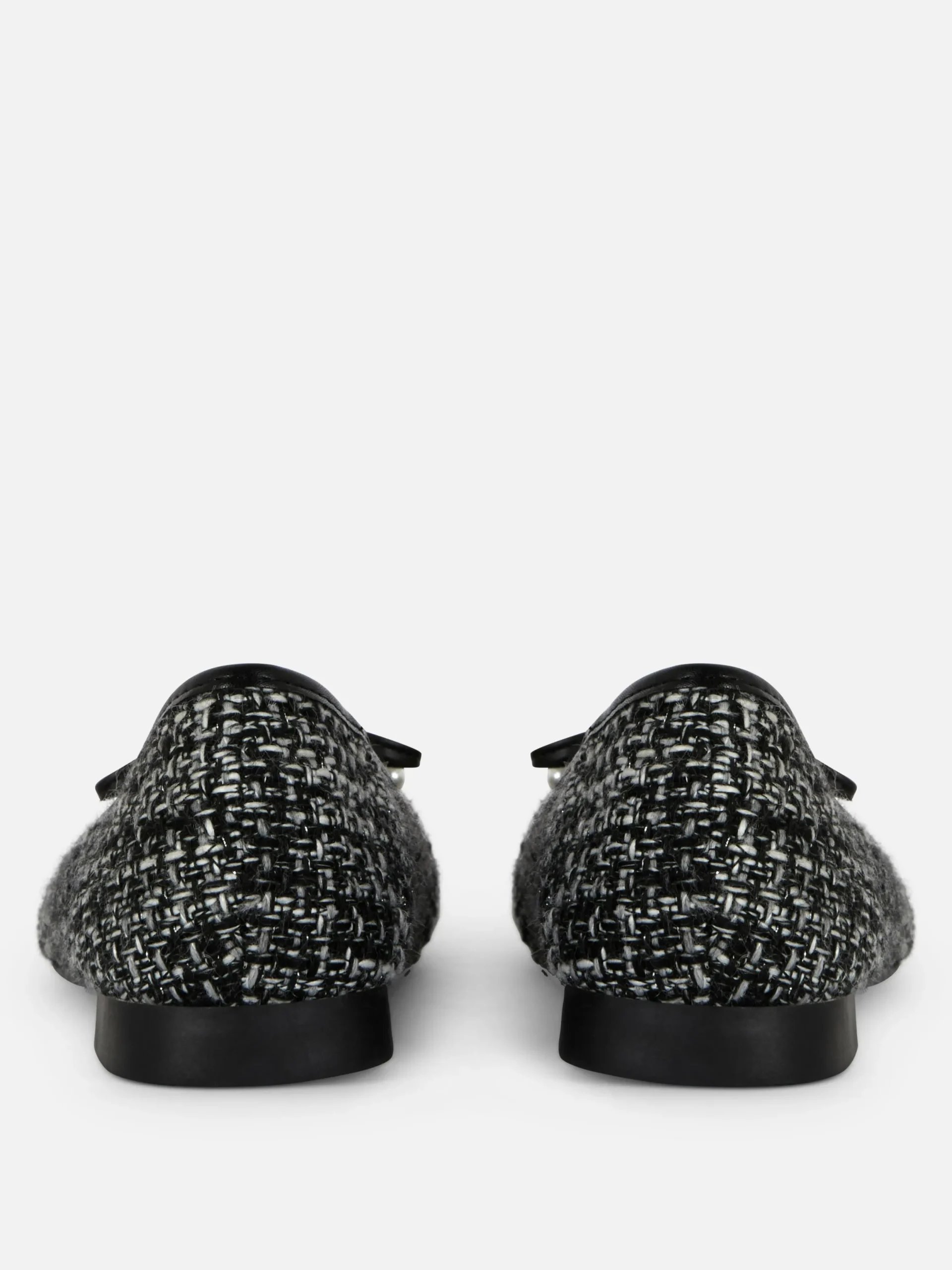 Mujer Primark Zapatos Planos|Bailarinas De Bouclé Con Puntera En Contraste