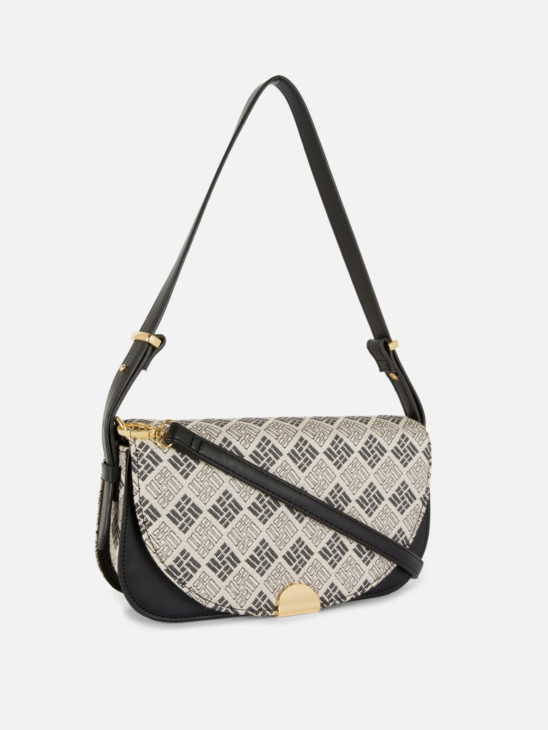 Mujer Primark Bolsos Y Monederos|Bandolera Con Solapa Y Monogramas