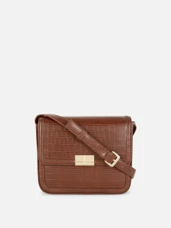 Mujer Primark Bolsos Y Monederos|Bandolera De Piel De Cocodrilo De Imitación