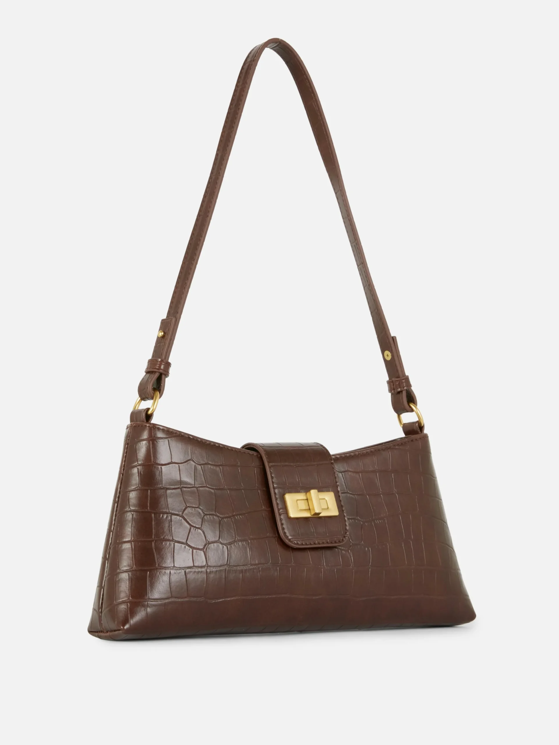 Mujer Primark Bolsos Y Monederos|Bandolera De Piel Sintética Con Efecto De Cocodrilo