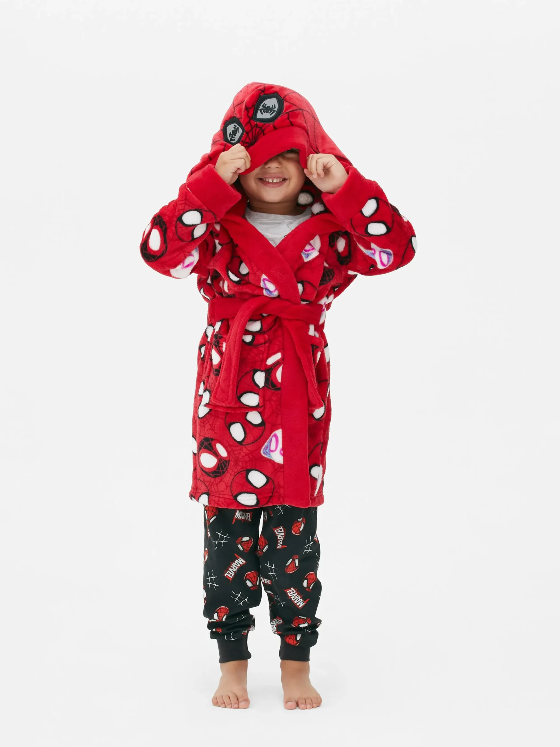 Niños Primark Pijamas Y Ropa Para Dormir|Bata De Spider-Man Y Sus Increíbles Amigos De Marvel