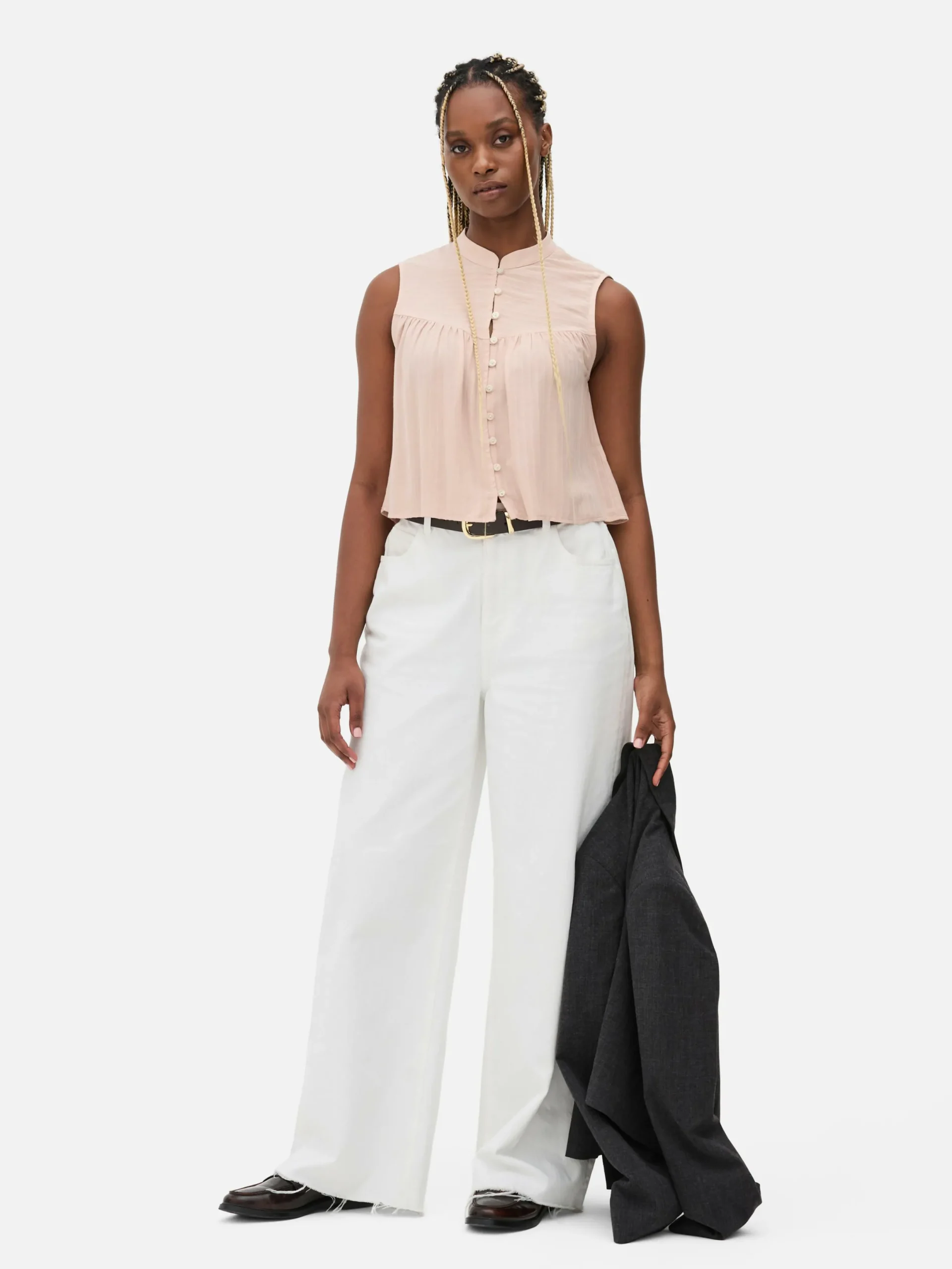 Mujer Primark Camisas Y Blusas|Blusa Con Flores Estilo Campiña