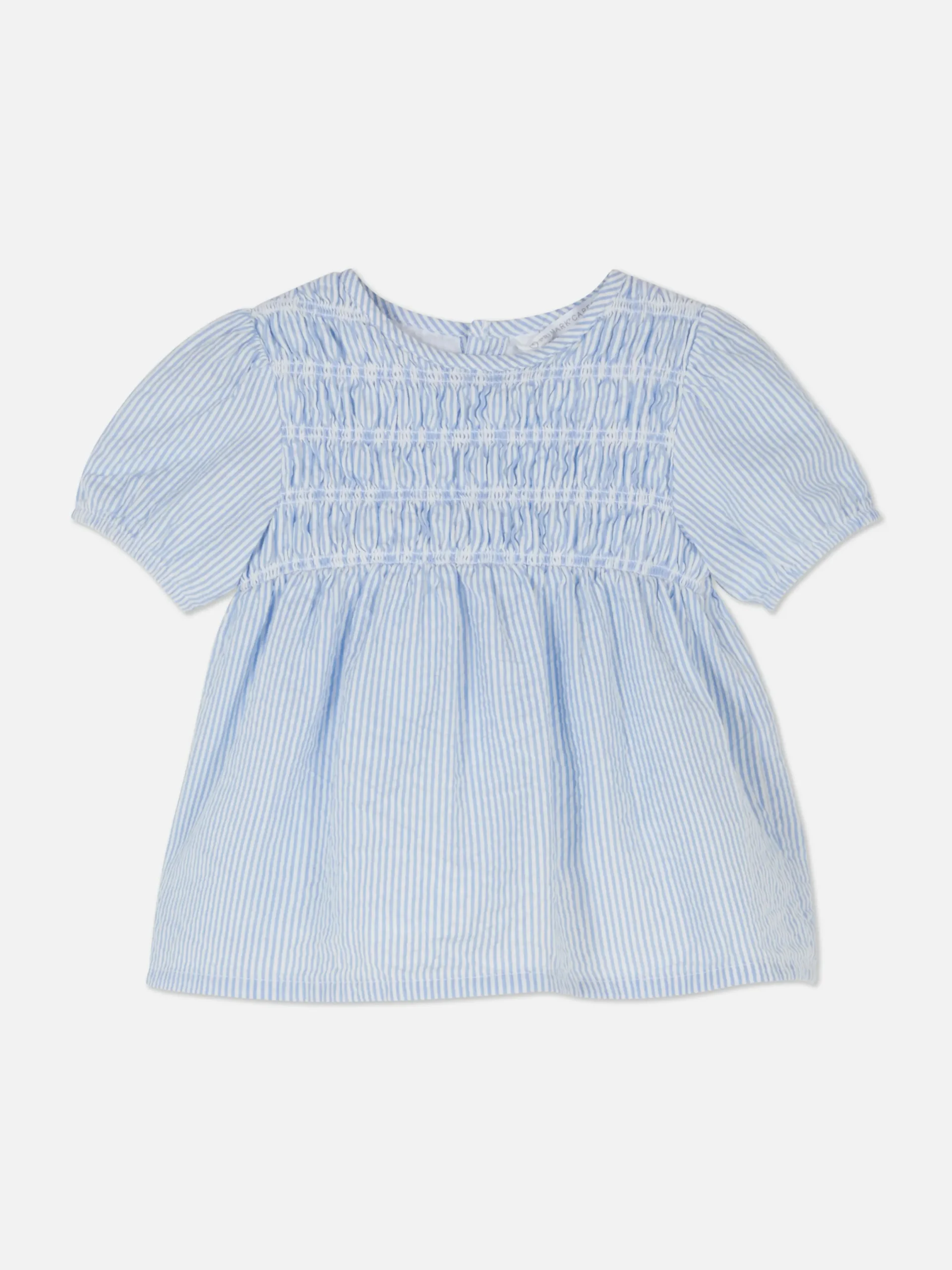 Primark Tops Y Camisetas|Blusa Con Vuelo Fruncida A Rayas