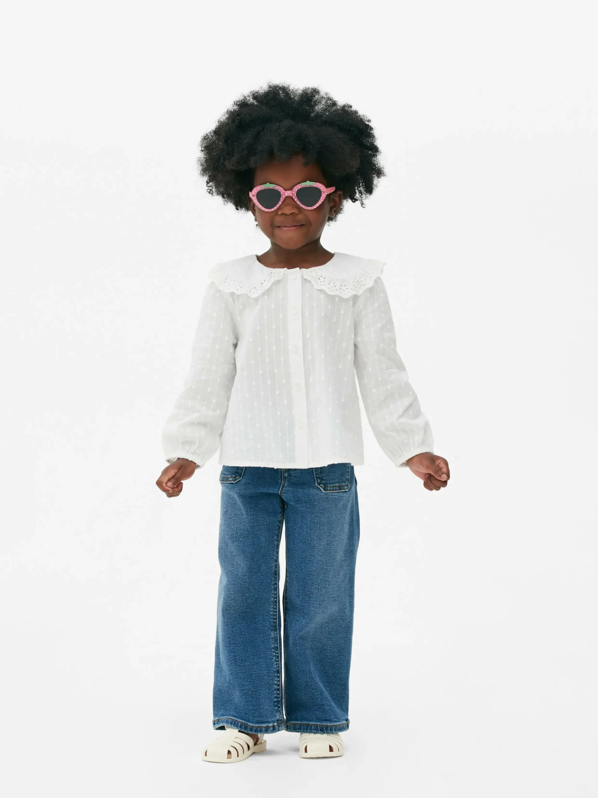 Niños Primark Camisas Y Blusas|Blusa De Tejido Dobby Con Topos