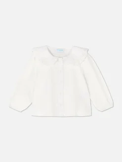 Niños Primark Camisas Y Blusas|Blusa De Tejido Dobby Con Topos