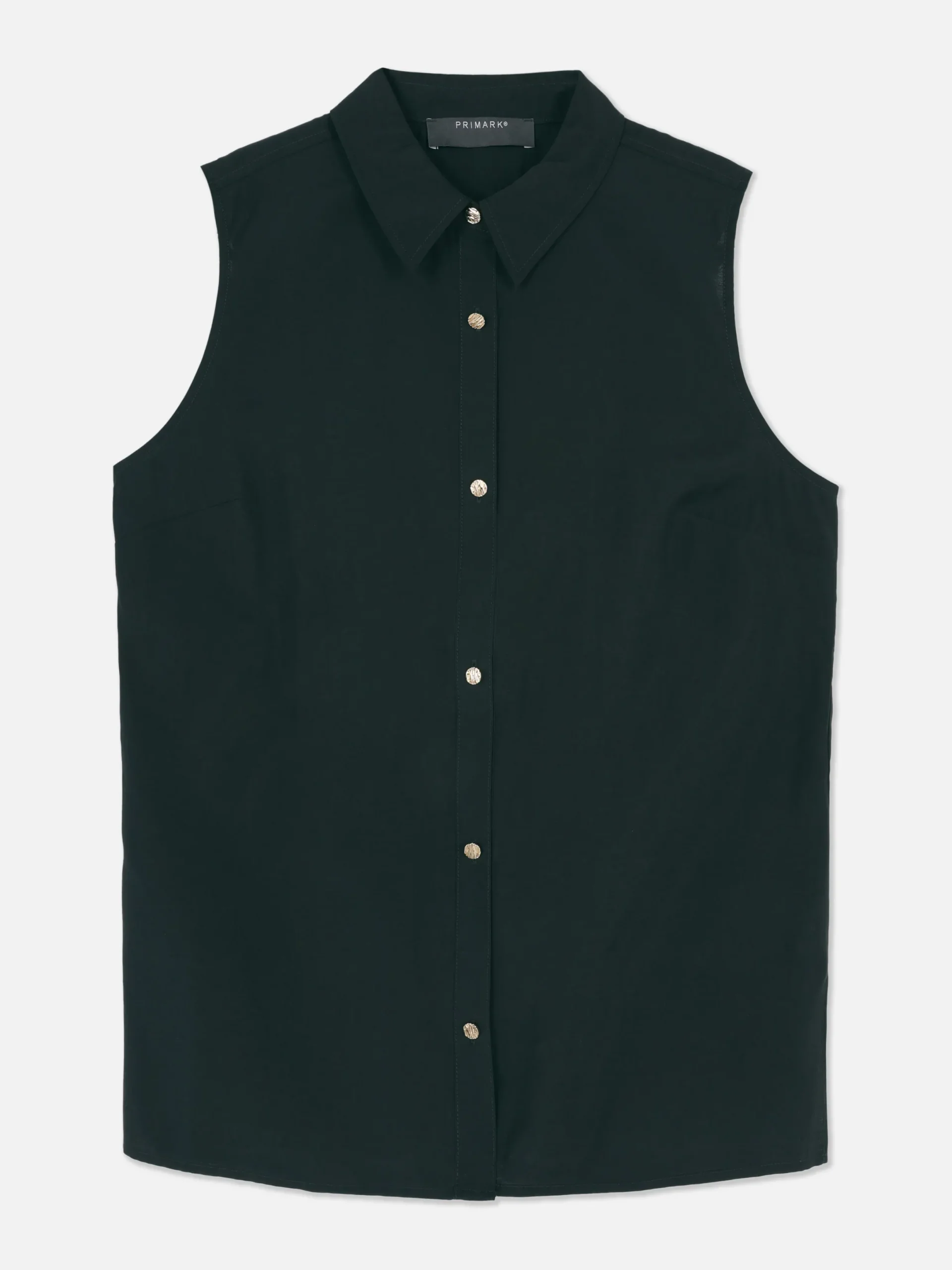 Mujer Primark Camisas Y Blusas|Blusa Sin Mangas Con Botones