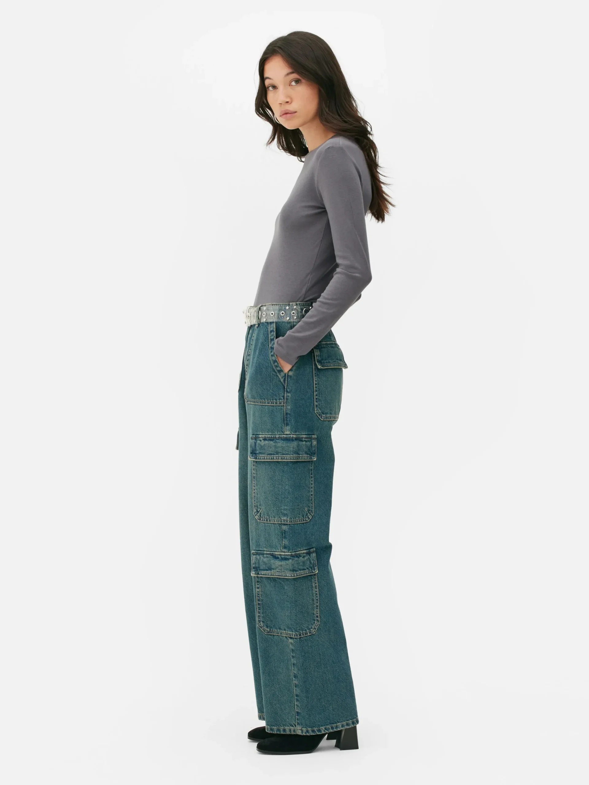 Mujer Primark Tops Y Camisetas|Body Acanalado De Tacto Suave