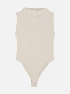 Mujer Primark Tops Y Camisetas|Body De Cuello Alto Sin Mangas