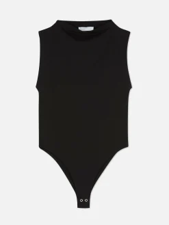 Mujer Primark Tops Y Camisetas|Body De Cuello Alto Sin Mangas