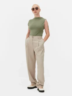 Mujer Primark Tops Y Camisetas|Body De Cuello Alto Sin Mangas