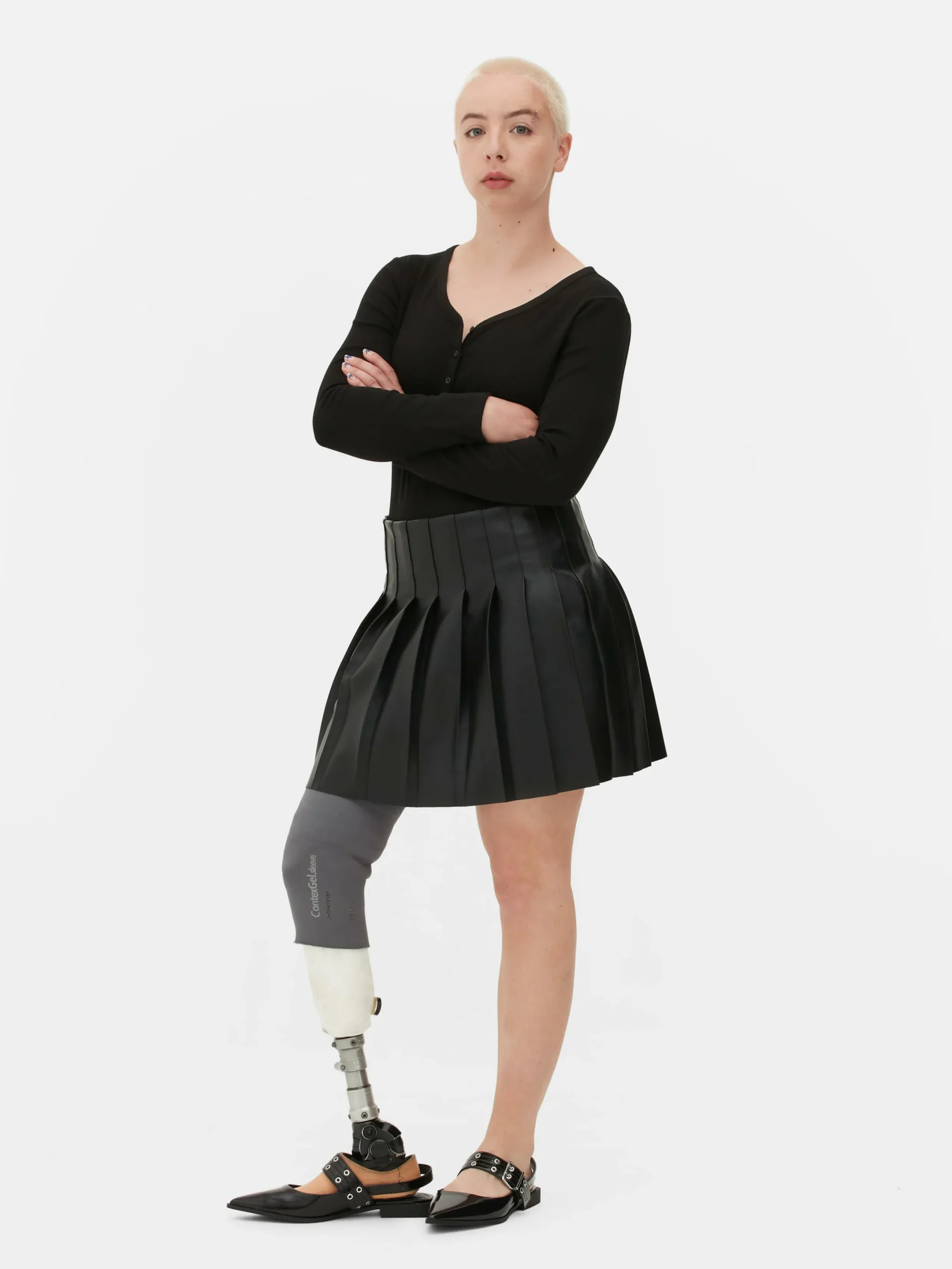 Mujer Primark Tops Y Camisetas|Body De Manga Larga Y Cuello Henley