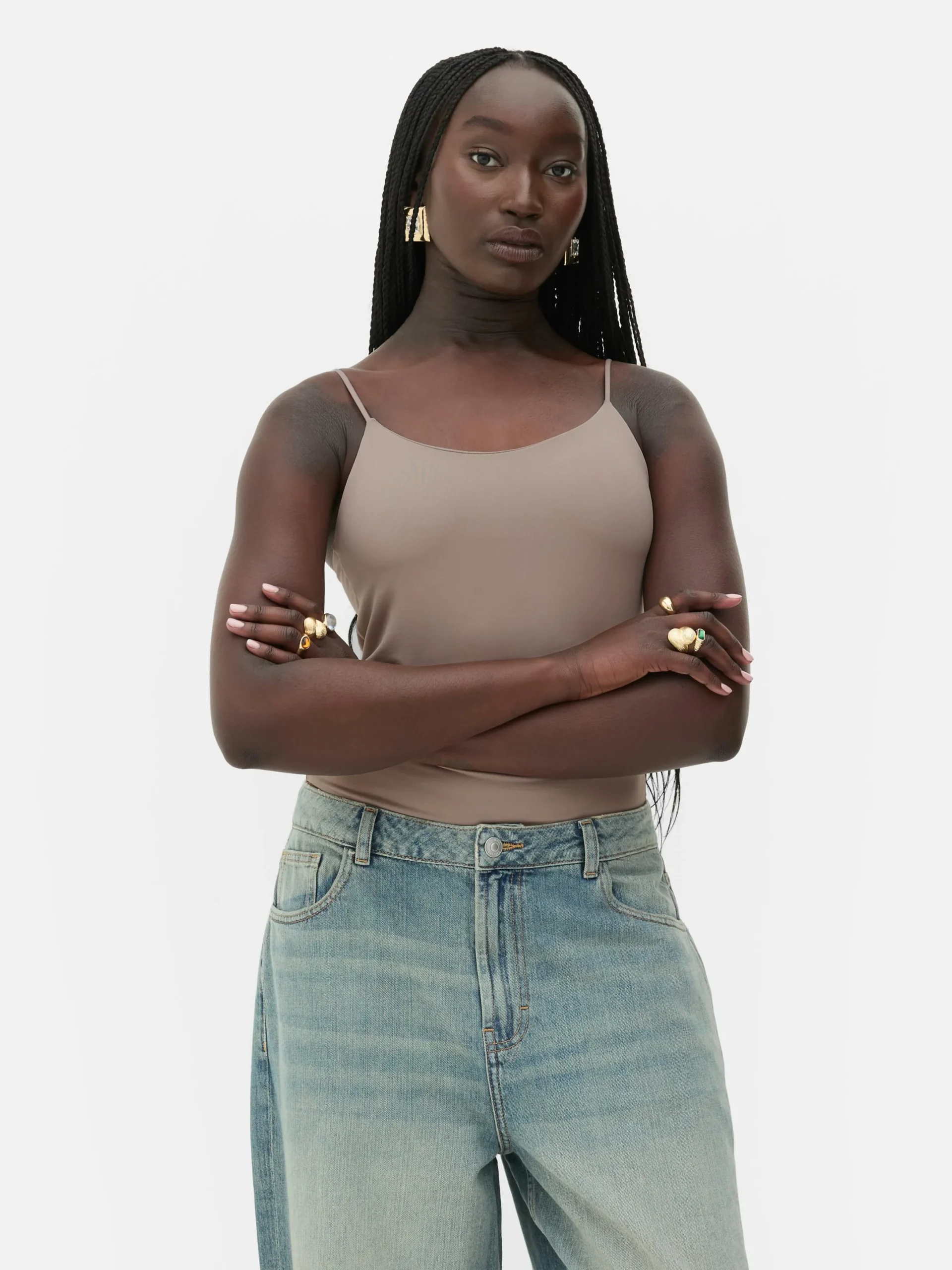 Mujer Primark Tops Y Camisetas|Body De Tirantes De Rita Ora