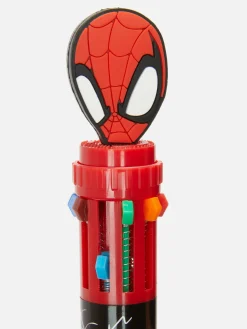 Niños Primark Bolígrafos Y Lápices|Bolígrafo De Diez Colores De Spiderman De Marvel
