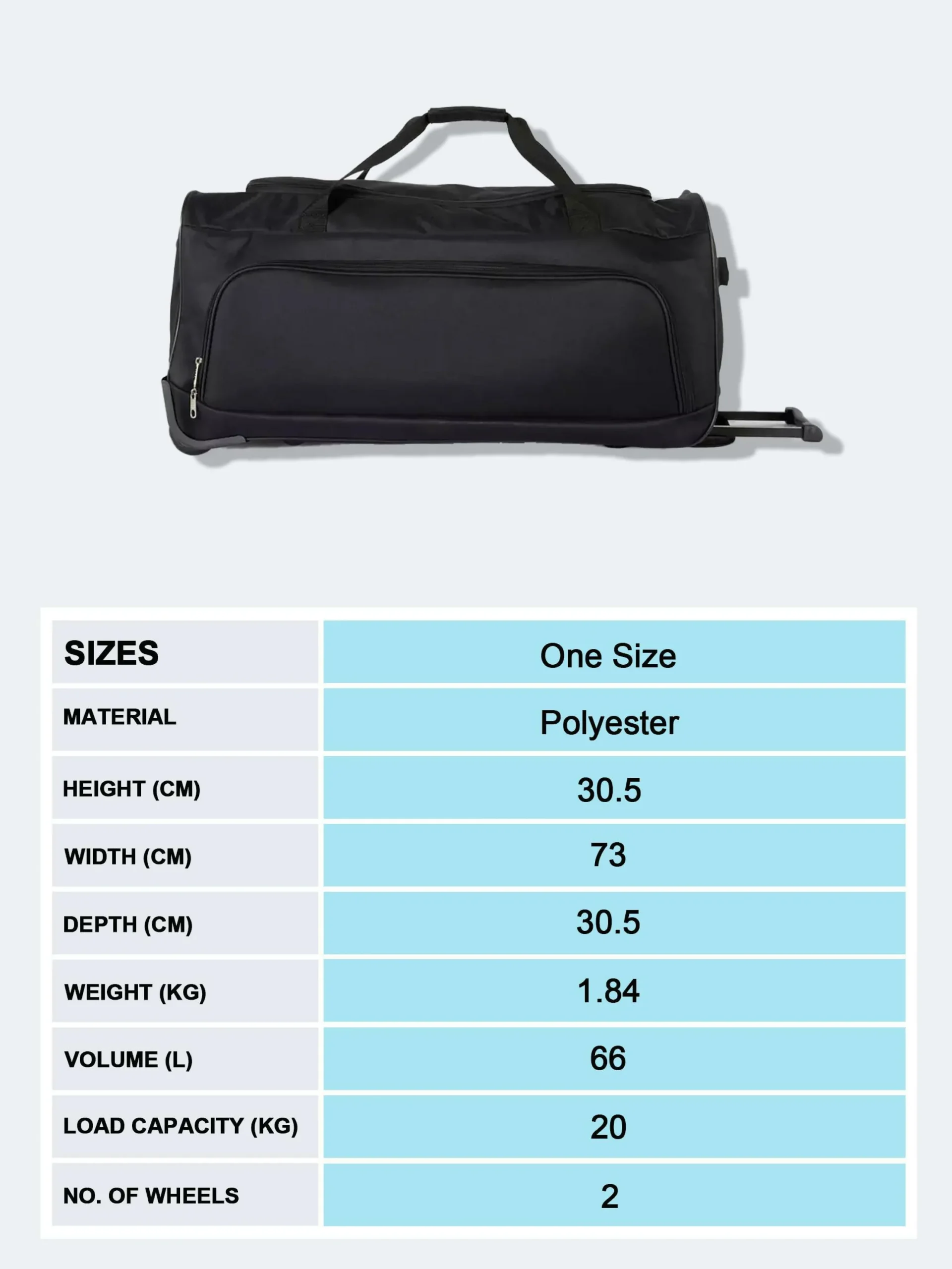 Hombre Primark Maletas Y Equipaje|Bolsos Y Carteras|Bolsa De Viaje Grande Con Ruedas