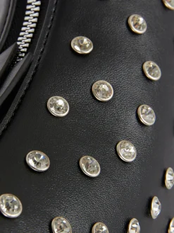 Mujer Primark Bolsos Y Monederos|Bolso De Mano Con Strass Y Tachuelas De Rita Ora