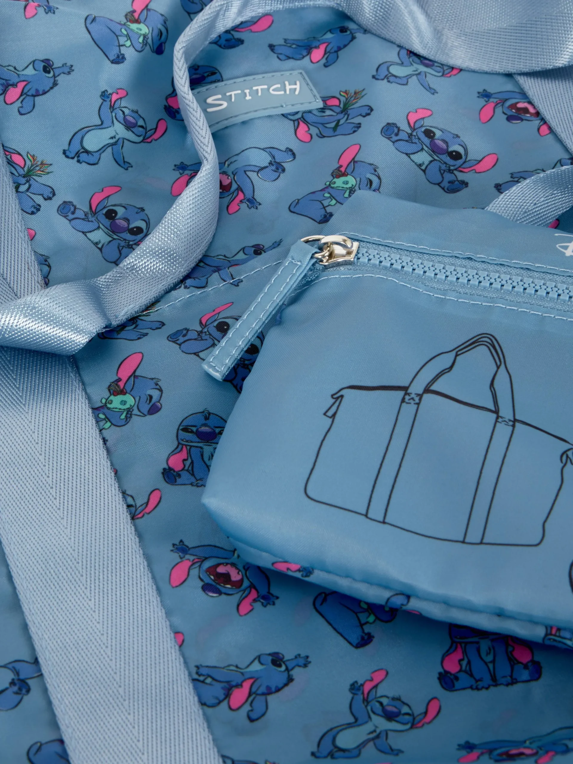 Mujer Primark Bolsos Y Monederos|Bolso De Viaje Plegable De Stitch De Disney