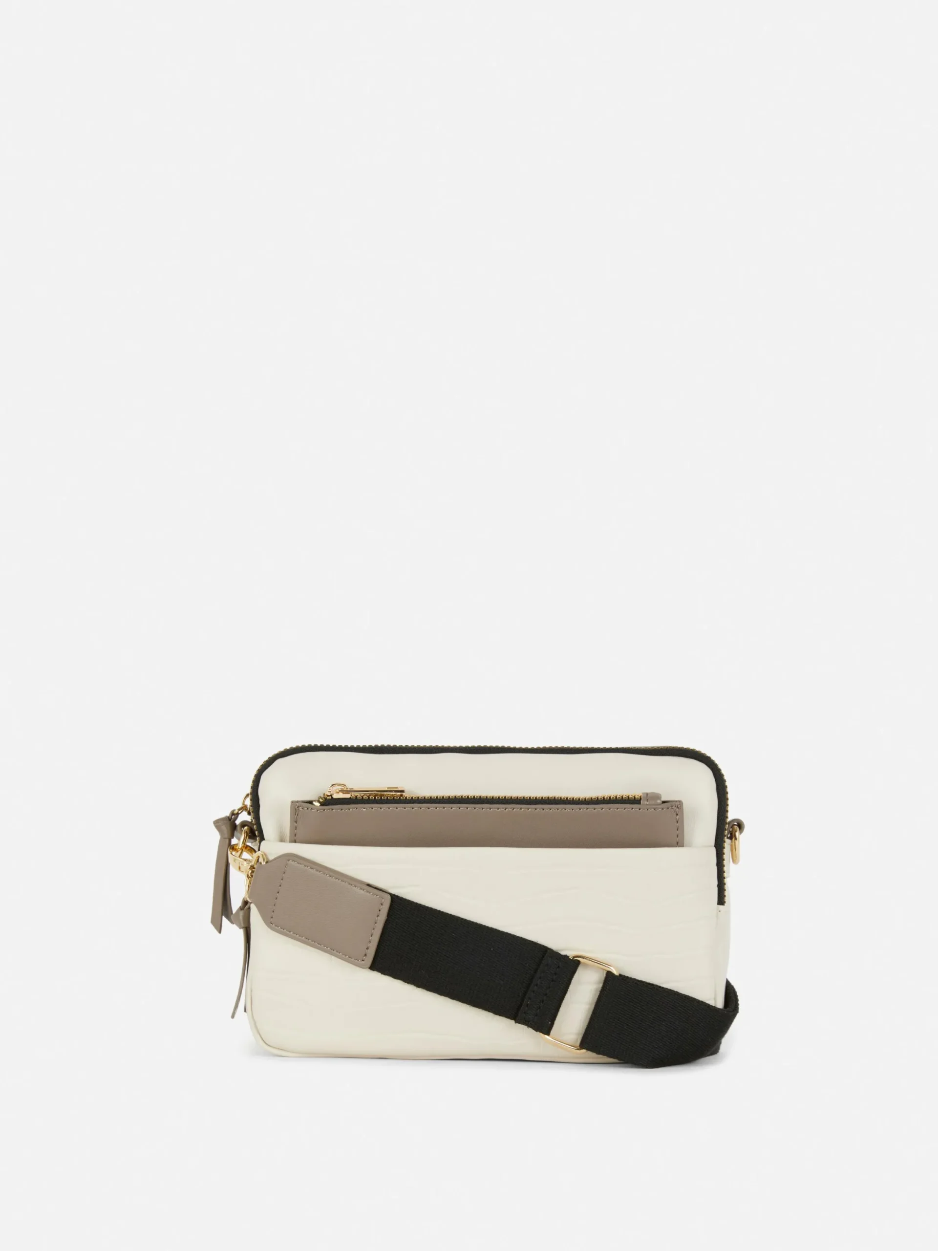 Mujer Primark Bolsos Y Monederos|Bolso Para Cámara En Piel Sintética De Cocodrilo