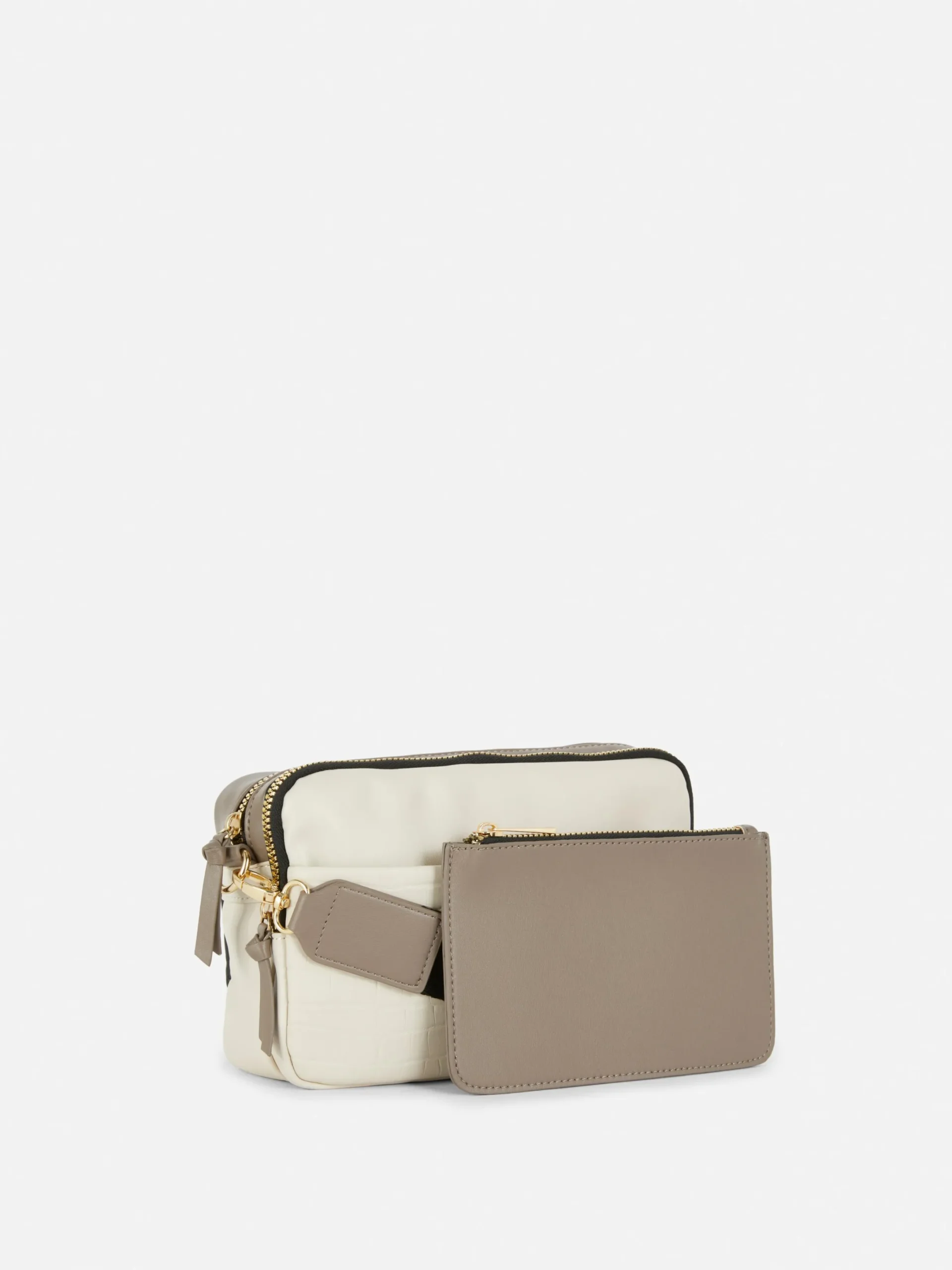 Mujer Primark Bolsos Y Monederos|Bolso Para Cámara En Piel Sintética De Cocodrilo