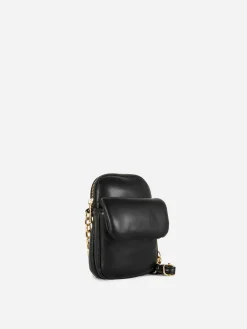 Mujer Primark Bolsos Y Monederos|Bolso Para El Teléfono En Piel Sintética Acolchada