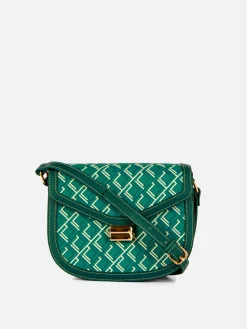 Mujer Primark Bolsos Y Monederos|Bolso Saddle Con Monograma Gráfico