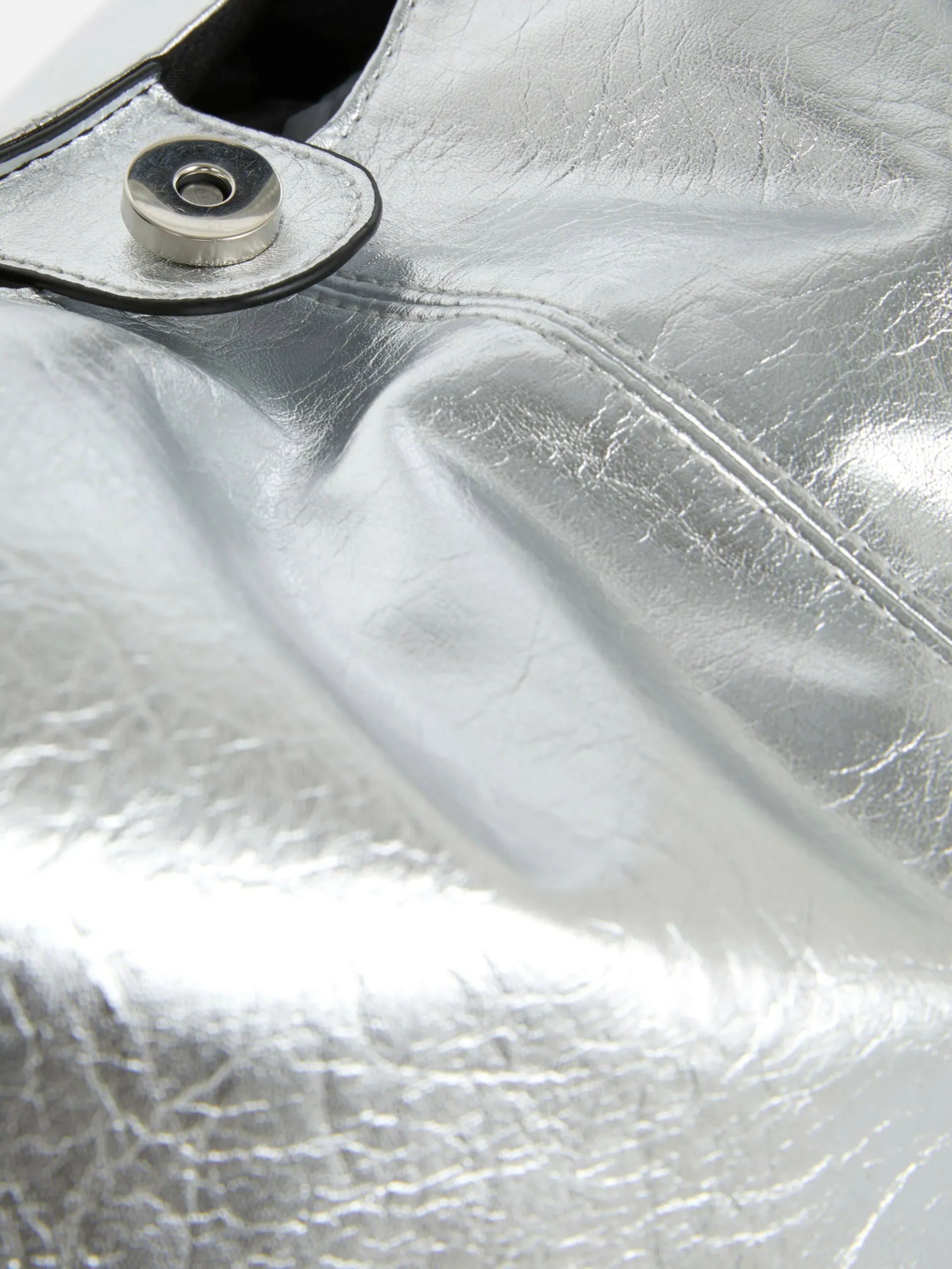 Mujer Primark Bolsos Y Monederos|Bolso Shopper De Piel Sintética Metalizada