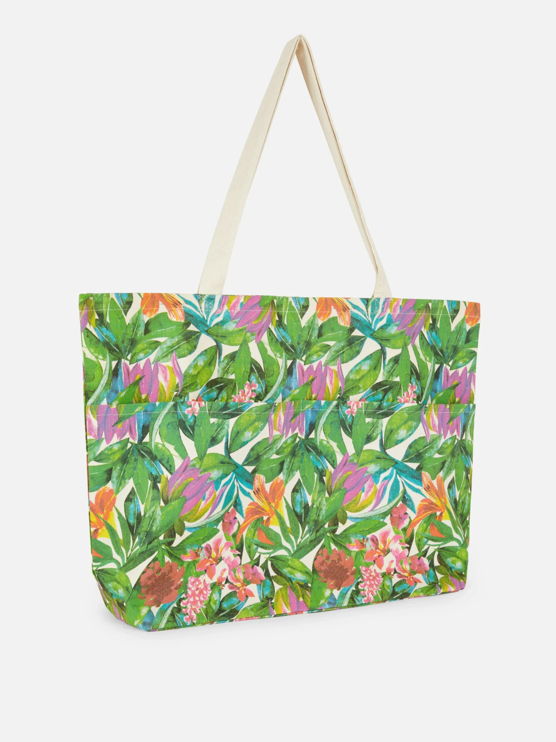 Primark Accesorios De Viaje|Bolso Shopper Floral Extragrande