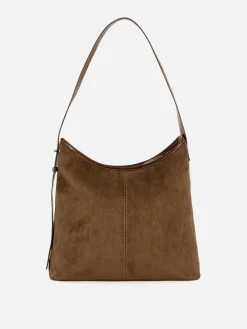 Mujer Primark Bolsos Y Monederos|Bolso Shopper Holgado De Antelina
