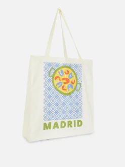 Primark Accesorios De Viaje|Bolso Tote De Lona Urbano