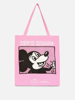 Mujer Primark Bolsos Y Monederos|Bolso Tote De Mickey Mouse De Keith Haring x Disney
