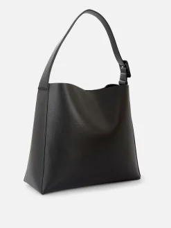 Mujer Primark Bolsos Y Monederos|Bolso Tote Tipo Bombonera De Piel Sintética