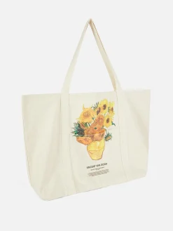 Primark Accesorios De Viaje|Bolso Tote XL De Los Girasoles De Vincent Van Gogh