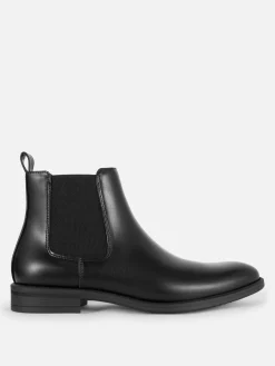 Hombre Primark Botas|Botas Chelsea De Piel Sintética