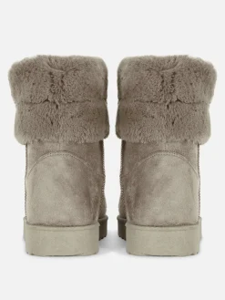 Mujer Primark Botas|Botas Con Forro De Pelo Sintético