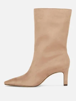 Mujer Primark Botas|Botas De Antelina Con Tacón De Aguja