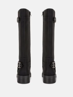 Mujer Primark Botas|Botas De Motorista De Punta Cuadrada